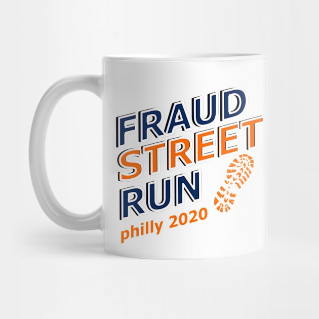 fraud street run philly design by AlfinStudio